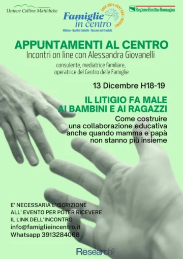 Leggi: «Litigare fa male ai ragazzi: il…»