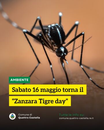Leggi: &laquo;16 MAGGIO-ZANZARA TIGRE DAY&raquo;